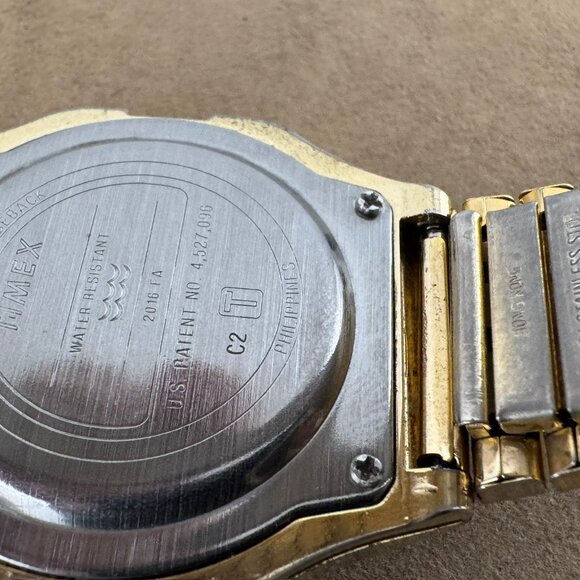Timex Indiglo Digital Men’s Gold Tone Alarm Chrono Quartz Watch - Picture 5 of 7
